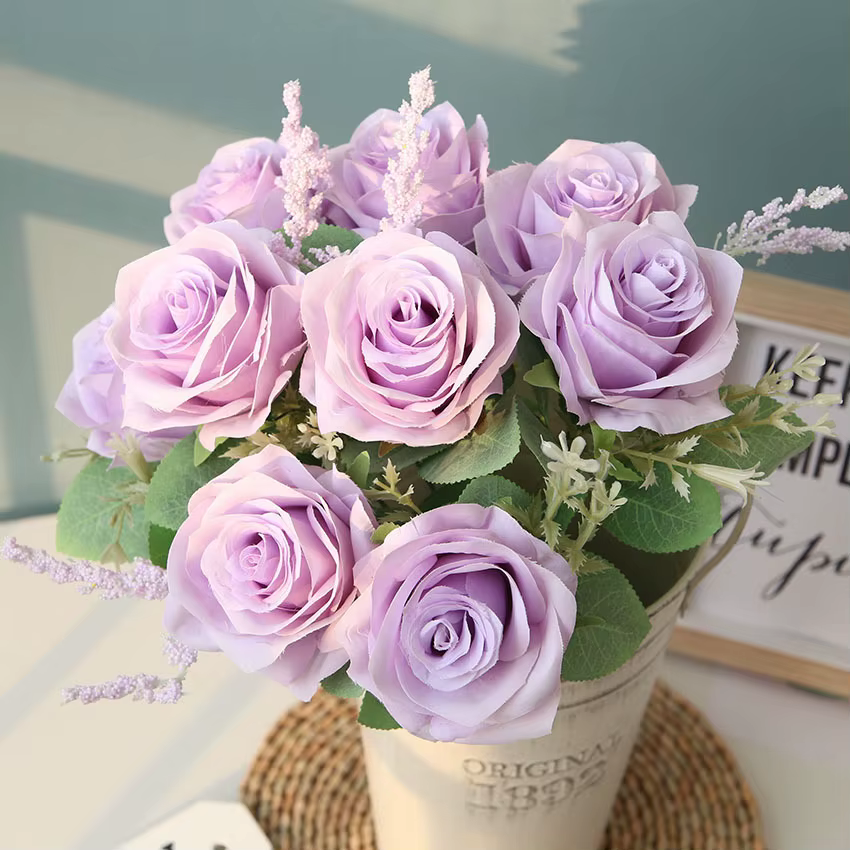 Bouquet de fleurs artificielles