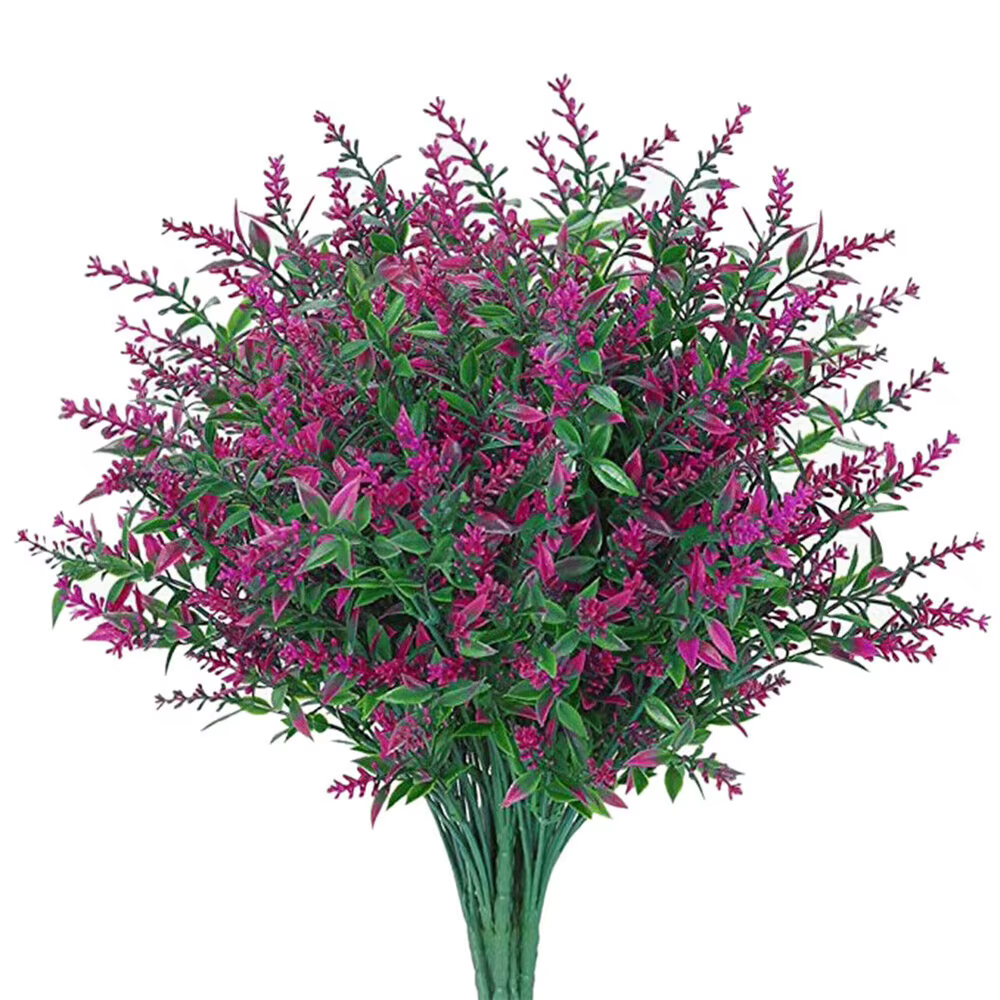 Décor de jardin, fleurs artificielles à faible entretien