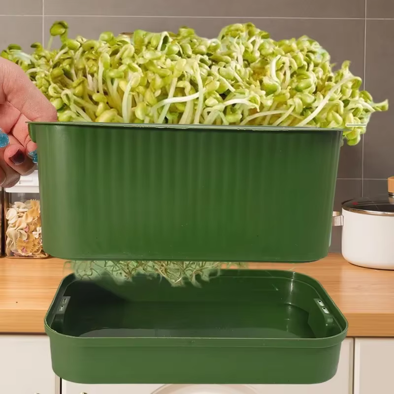 Pot de plantation en plastique pour germination domestique