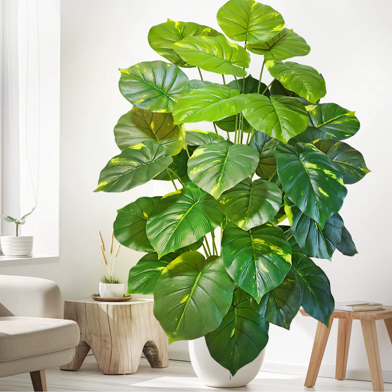 Plante artificielle Monstera deliciosa Pothos Alocasia