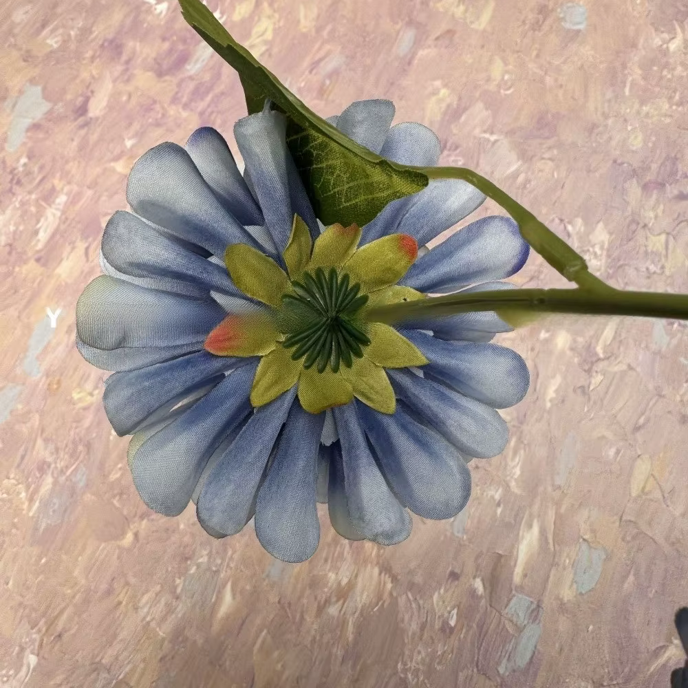 Nouveau bouquet de fleurs artificielles en soie Dahlia