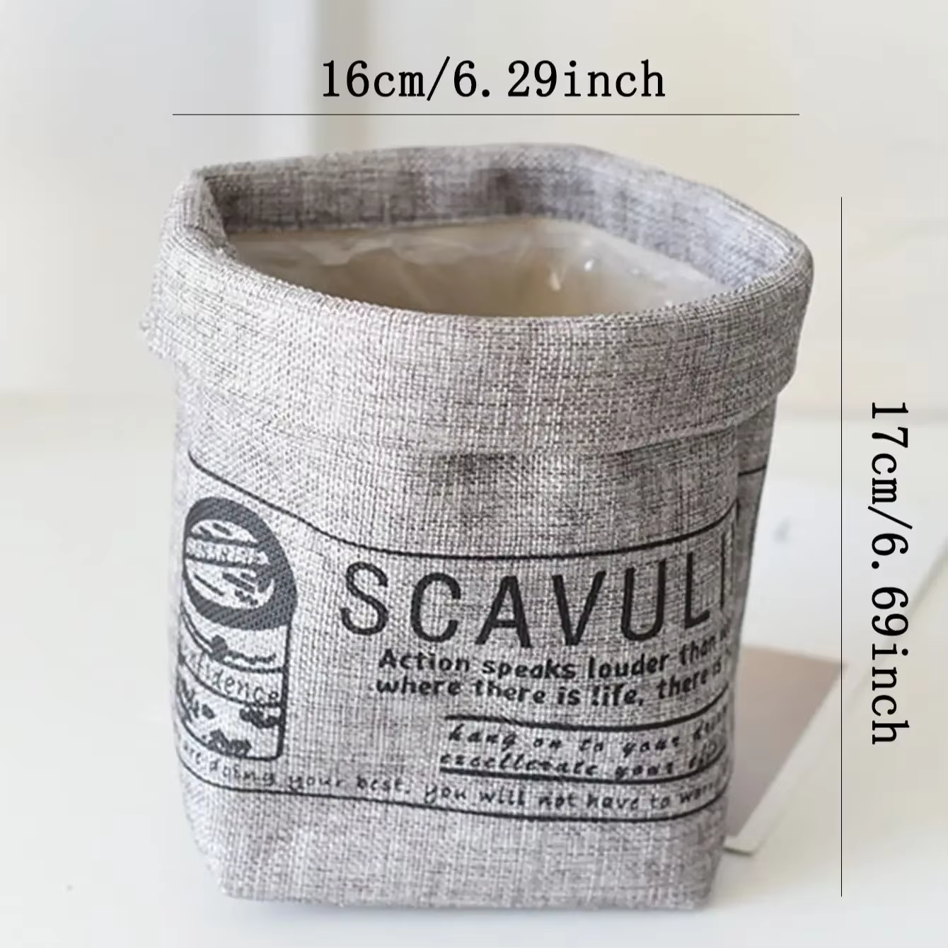 1pc-Pot de fleur nordique Ins papier Kraft tissu créatif Pot