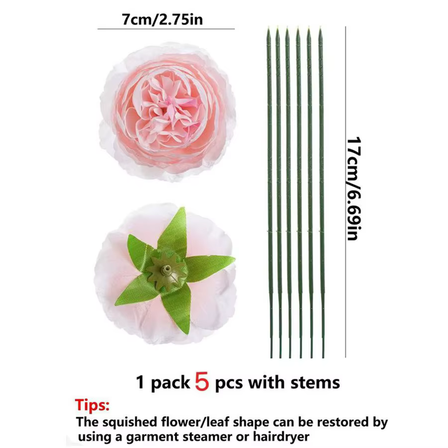 Fleur artificielle en soie