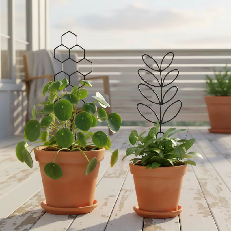 Support de plante d'intérieur et d'extérieur