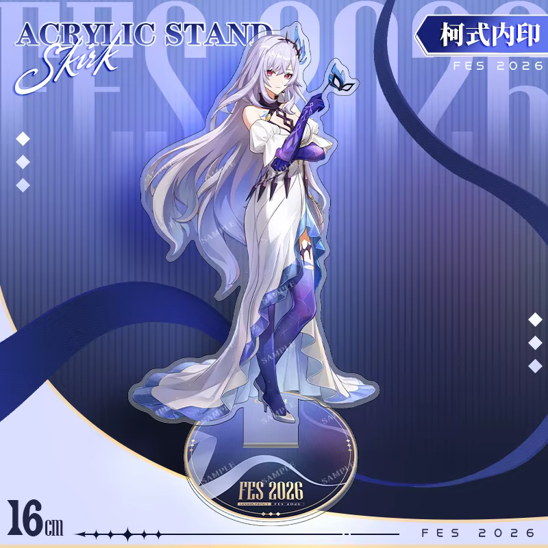 Jeu HoYo Yuanshen Impacting Nod-Krai Arlecchino Wanderer acrylique Standee Aino Lauma Flins accessoire de dessin animé cadeaux de Cosplay