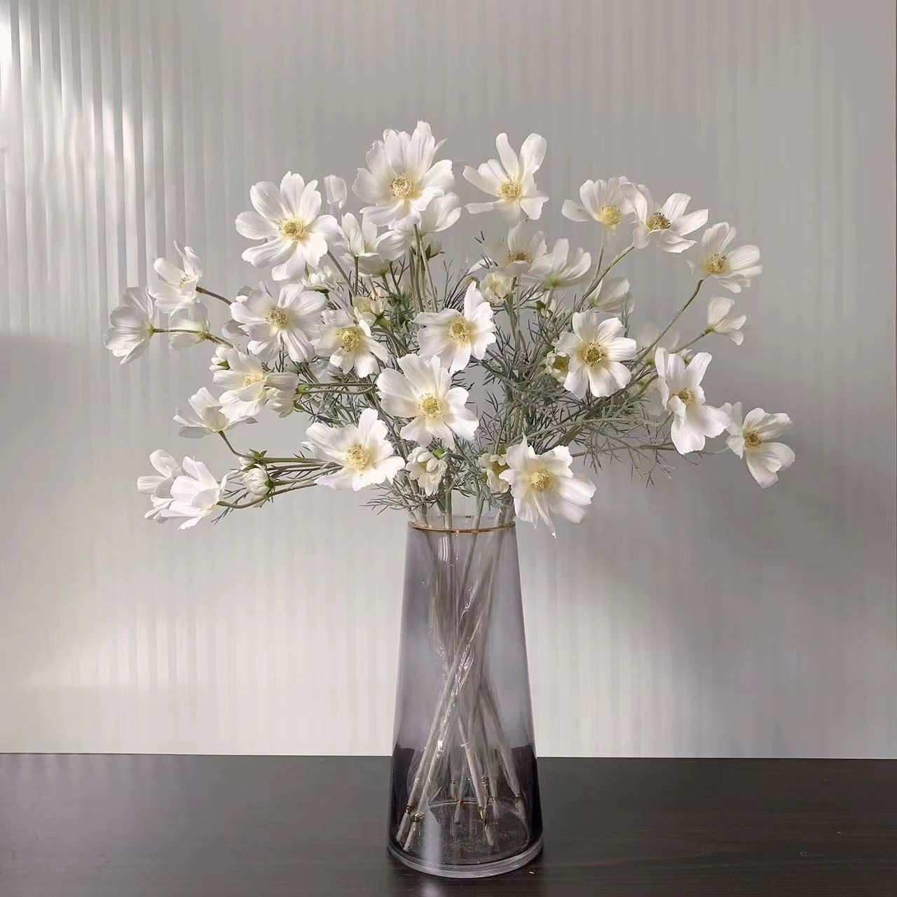 Gros marguerite soie fleur artificielle camomiles 60 cm fausse