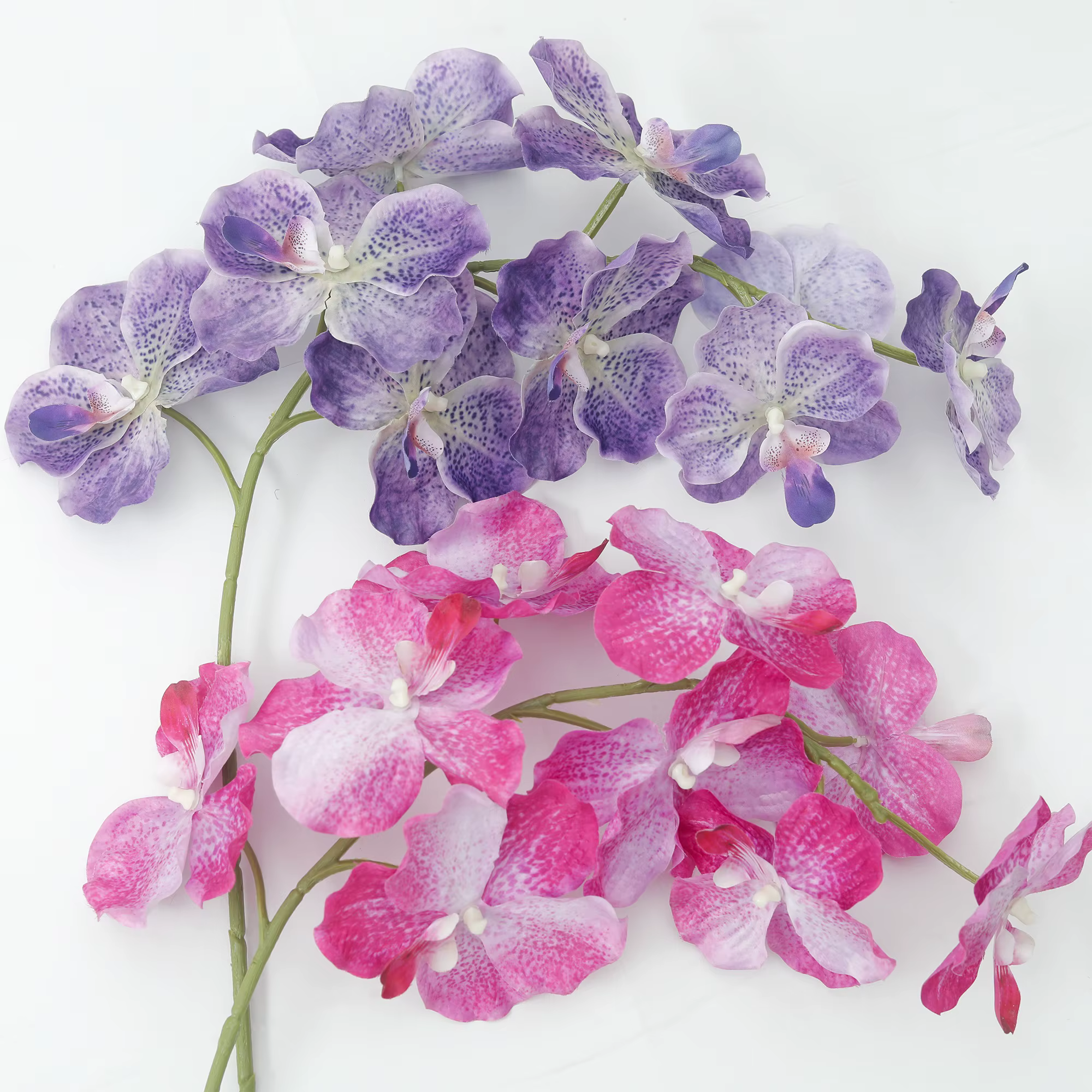 Orchidée papillon fleurs artificielles soie
