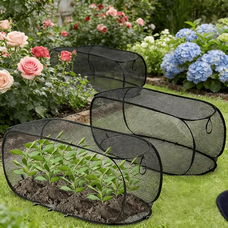 1 ensemble de couvertures pliables pour la protection des plantes