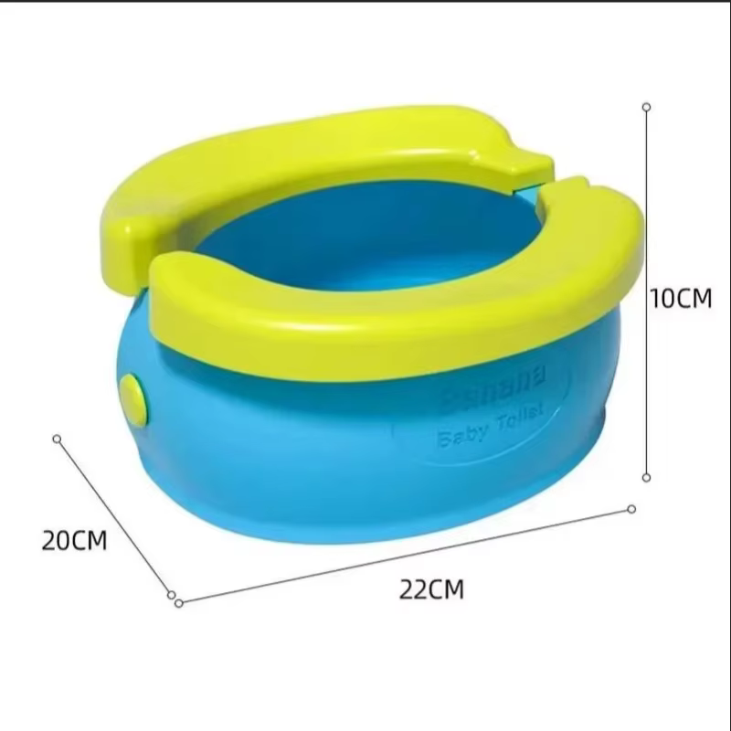 Pot de toilette portable pliable pour bébé, urinoir Squatty Potty pour enfants, siège de toilette pliable pour l'apprentissage de la propreté des enfants en voyage
