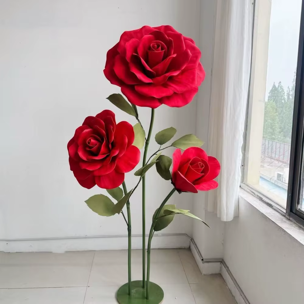 Fleurs artificielles géantes de 190 cm