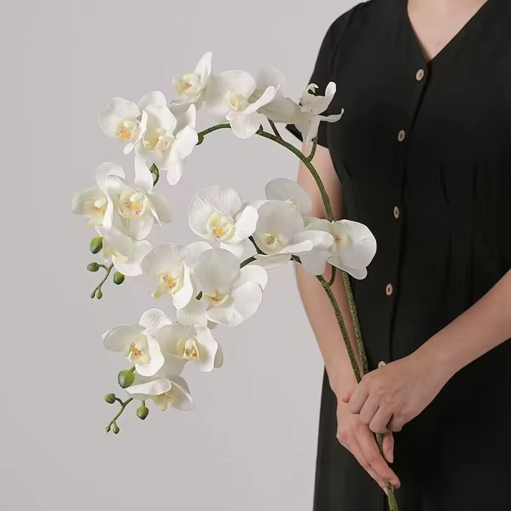 Fleur artificielle Phalaenopsis 3D