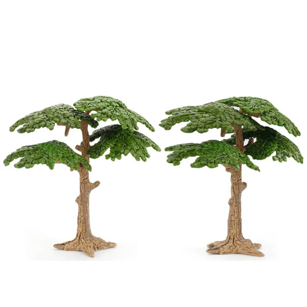 Cadeaux Décoration de jardin Micro-paysage Plantes de la période jurassique Modèle de scène de bosquet