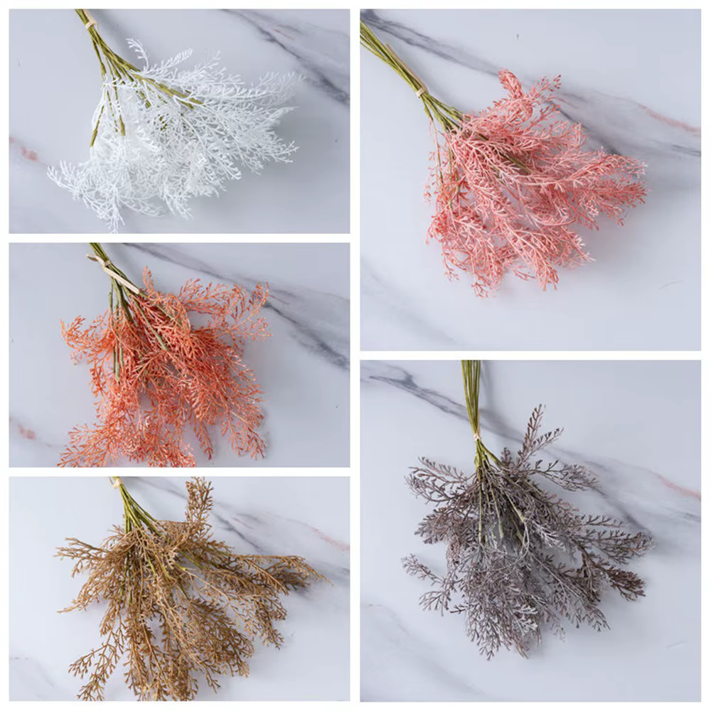 Plante de feuille de fougère artificielle de 11.42 pouces