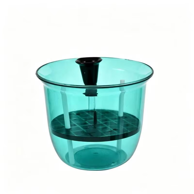 Lot de 3 pots de plantes d'intérieur à arrosage automatique, sans BPA, avec réservoir profond, pour plantes grimpantes et orchidées, cadeau de bienvenue.