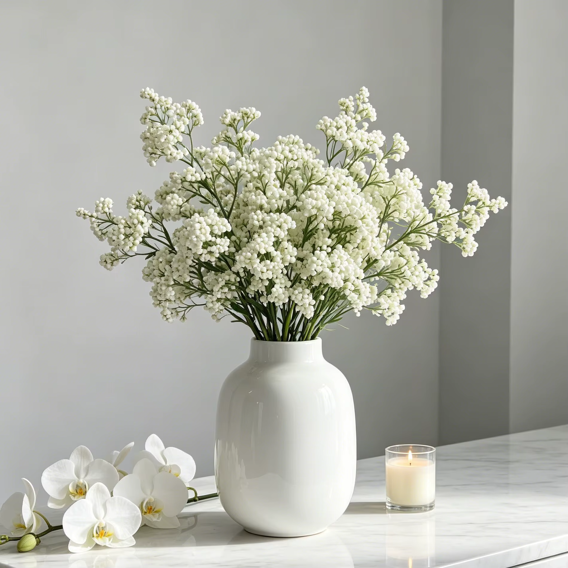 Plante artificielle de fleurs de hiver