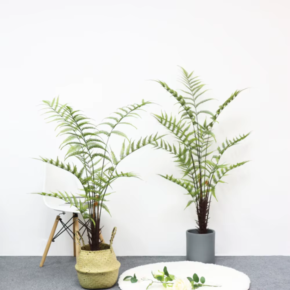 Nouveau Design plante de décoration intérieure Boston fougère artificielle arbre accessoires