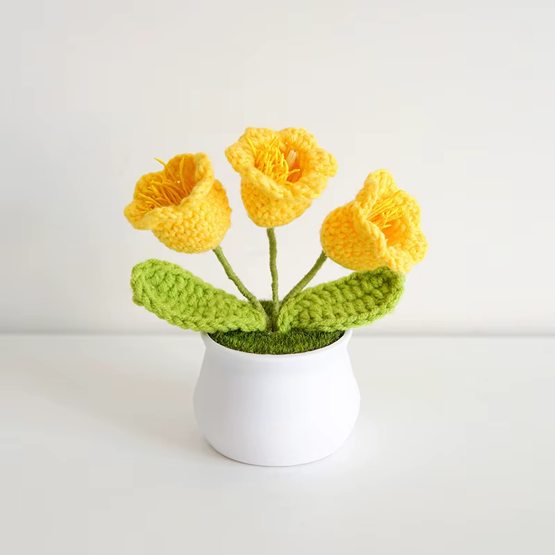 Muguet au Crochet Fait à la Main
