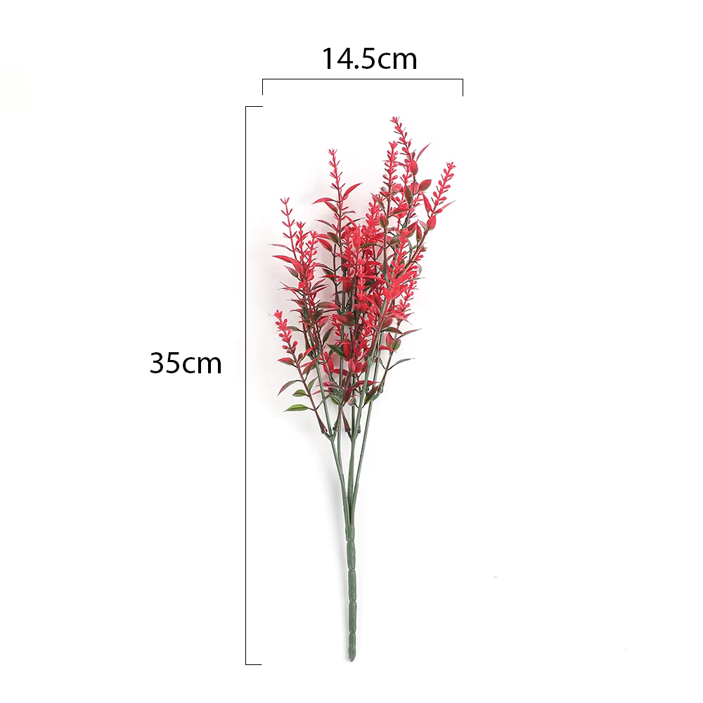 Fleur artificielle en plastique lavande