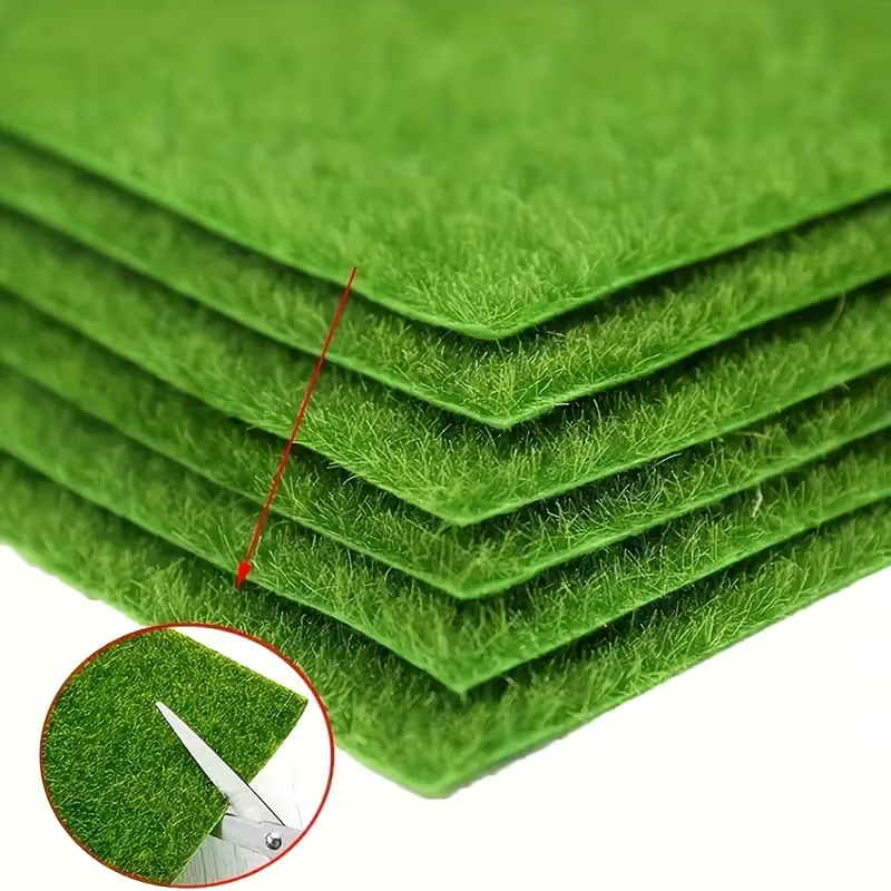 3 pièces d'herbe de jardin féerique