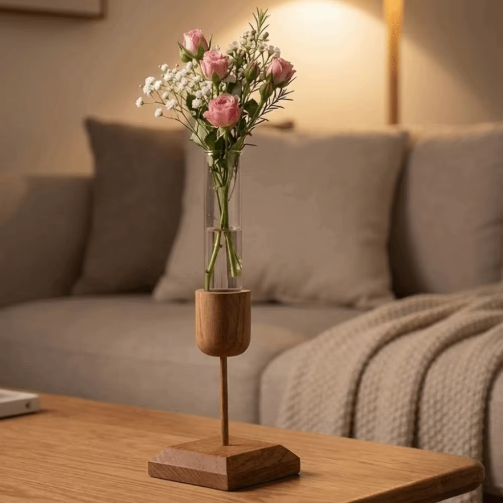 Vase à plantes hydroponiques créatif