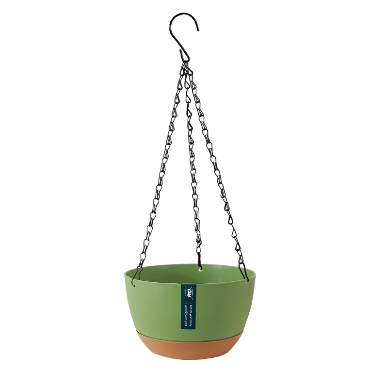 Pots d'arrosage auto-arrosage suspendus de qualité domestique