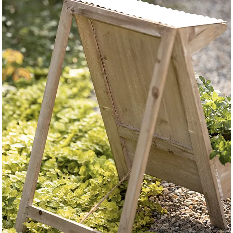 Support de fleurs de plantation de cour