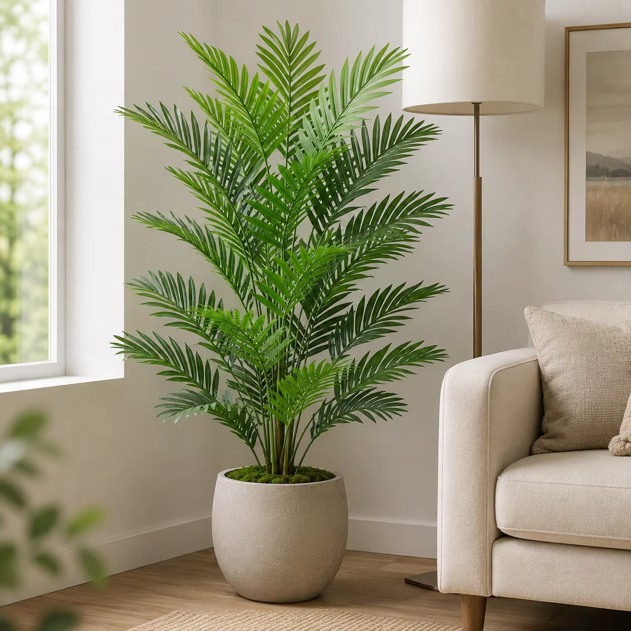 Palmiers Areca artificiels