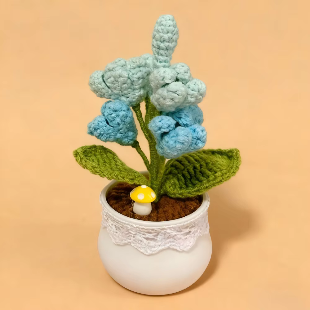 Crochet fini fait à la main