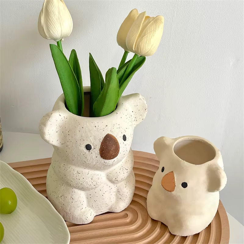 Vase Koala mignon de dessin animé