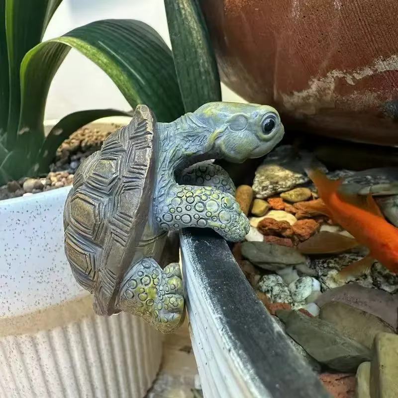 Ornement de tortue de simulation
