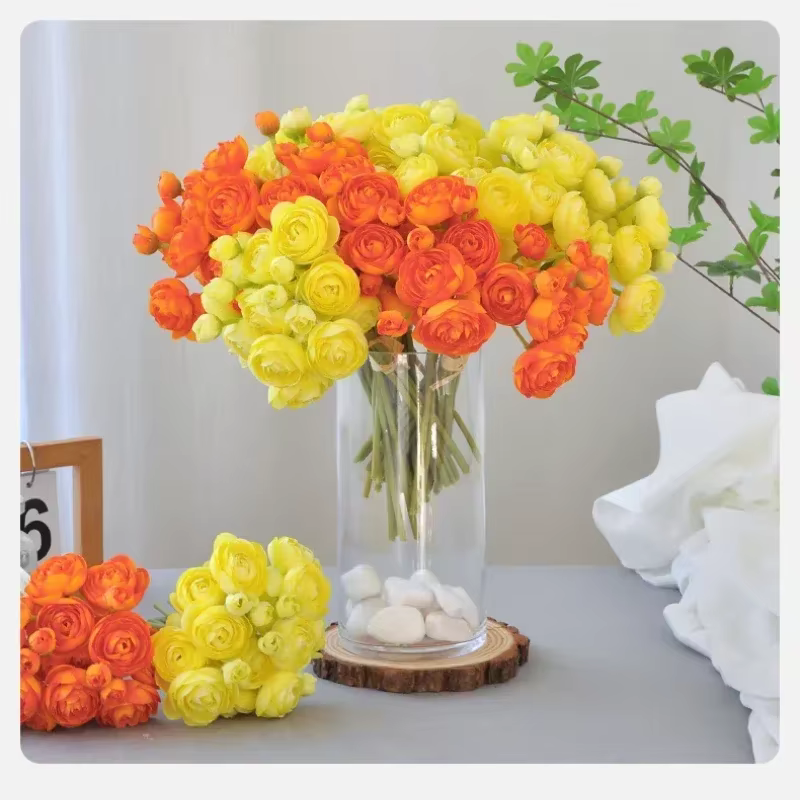 Mini bouquet de fleurs artificielles