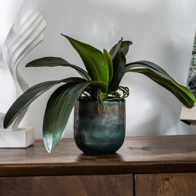 6 pièces de plantes artificielles en PVC pour mariage