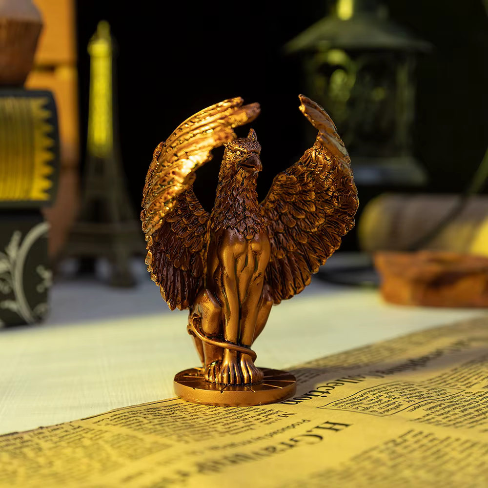 Figurine de Griffin mythologique, Figurine de Griffindo, artisanat en résine, accessoires de bureau, décoration de salle, cadeau d'ornement