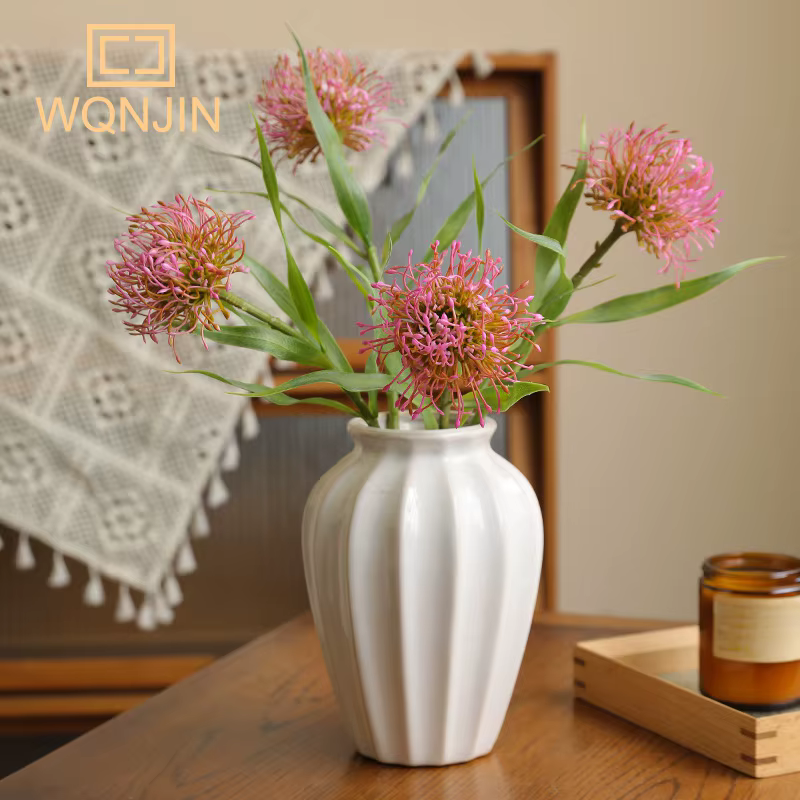 1 pièce, nouvelle fleur de coussin d'aiguille simulée