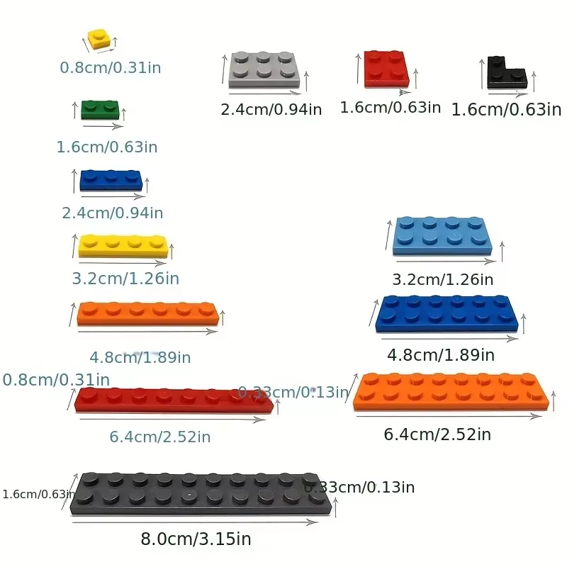 [294Pcs] 【50g】 37695 Assortiment de plantes à tiges en forme de fleur à trois feuilles