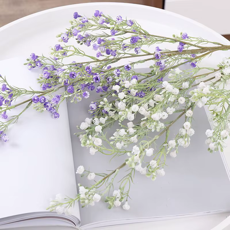Fleur artificielle plante gypsophile offres spéciales mariage bouquet de mariée noël maison festival bricolage cadeau décoration photographie accessoire
