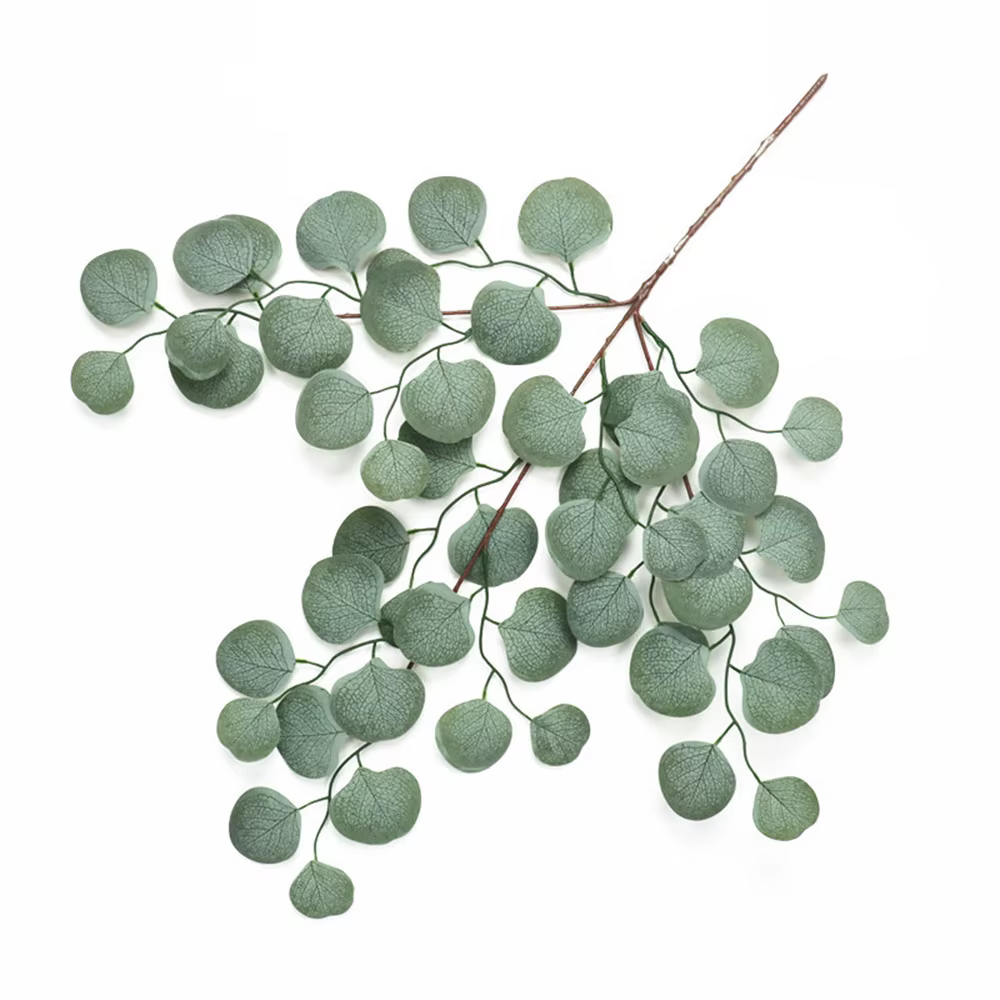 Plantes Artificielles Feuilles D'eucalyptus En Plastique