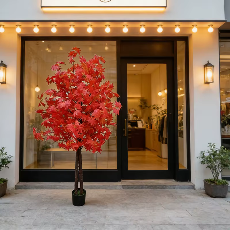 Arbre d'érable artificiel pour la décoration de la maison et du jardin