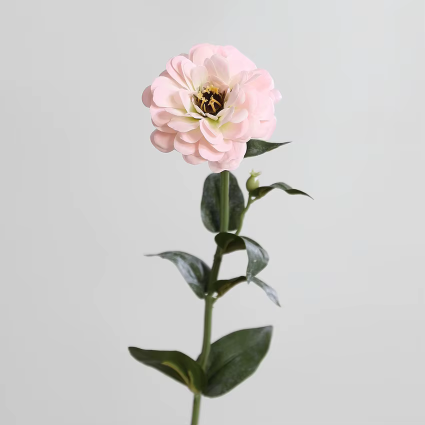 Lot de 5 fleurs artificielles en latex, toucher réel, zinnias, marguerites, décoration intérieure, bouquet de mariée, décorations de mariage, ornements floraux pour fêtes