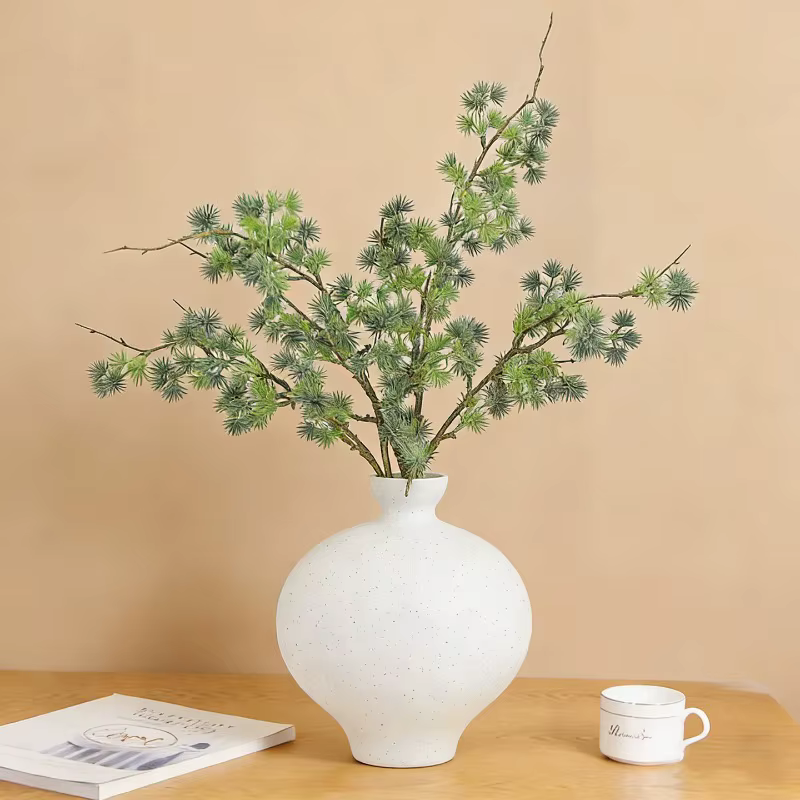 3 pièces de branches de pin chinois simulées