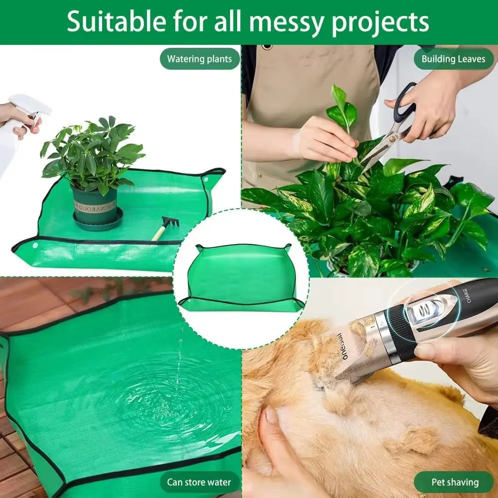 Tapis de plantation pliable 50cm-66cm-75cm pour jardinage