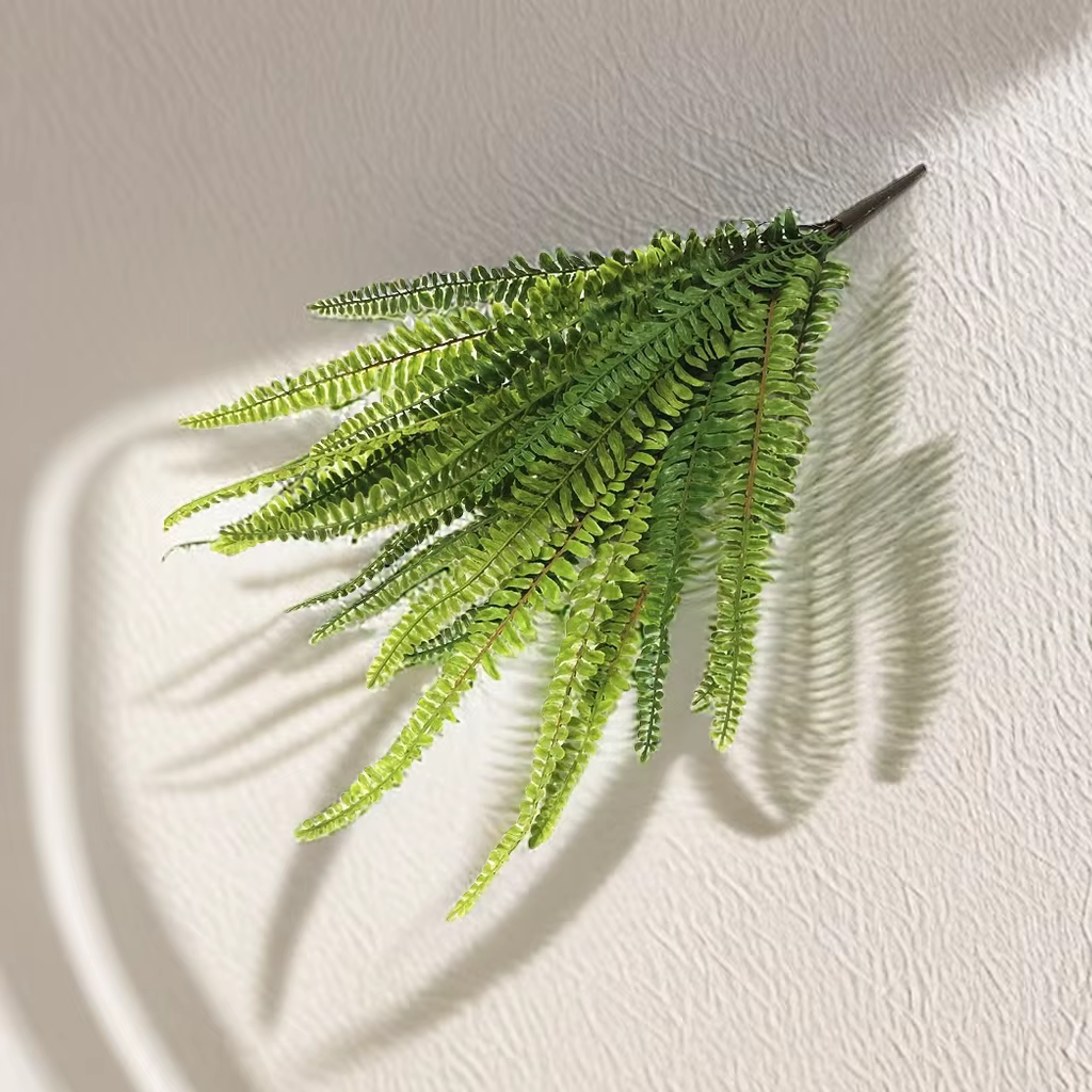 1 pièces plante artificielle vert persan feuilles de fougère décor de chambre fausse