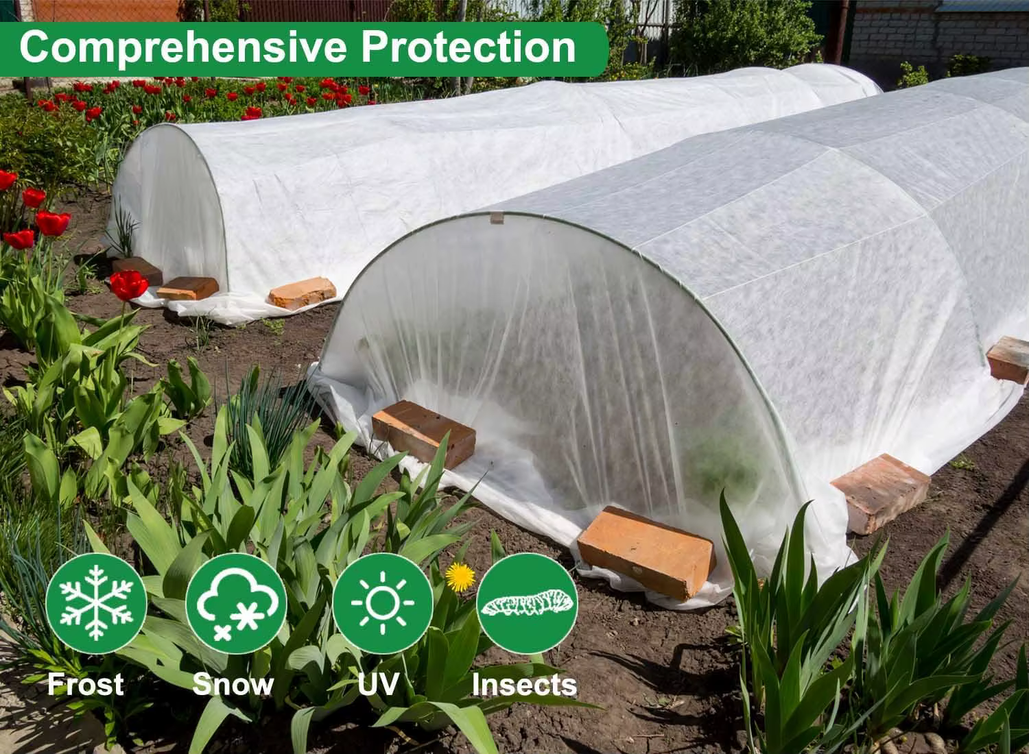 Couvertures flottantes DIY pour plantes