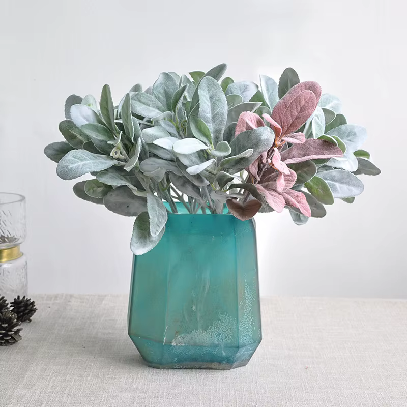 HprognSilver-Plantes vertes artificielles pour la décoration de la maison