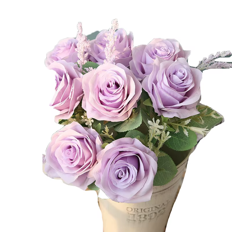 Bouquet de fleurs artificielles