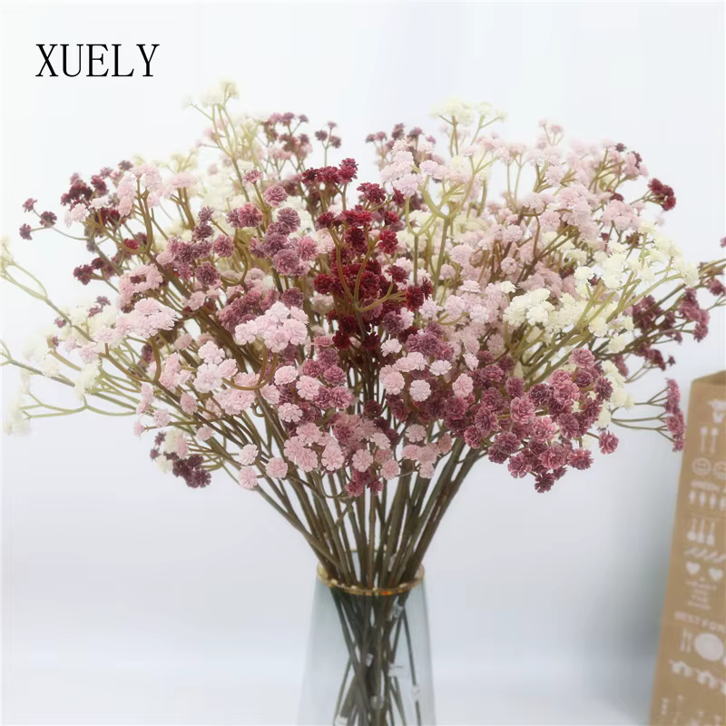 62CM/pièce 81 petites fleurs de haute qualité