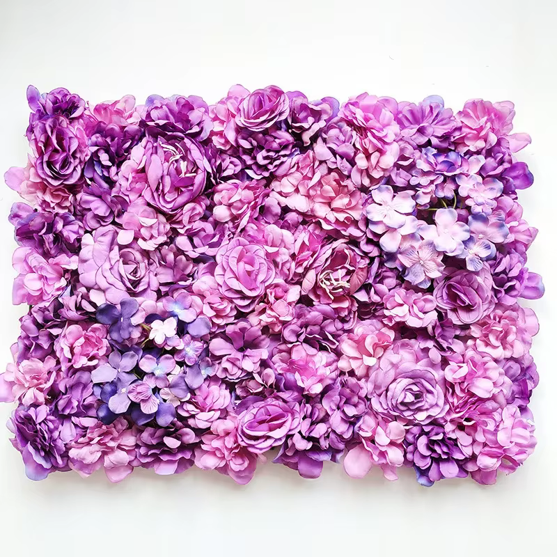 Mur de Fleurs Artificielles pour Décoration de Mariage