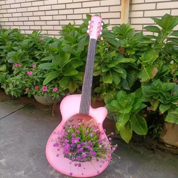 User inière créative rétro sur le thème du violon JE& Bonsai Pots