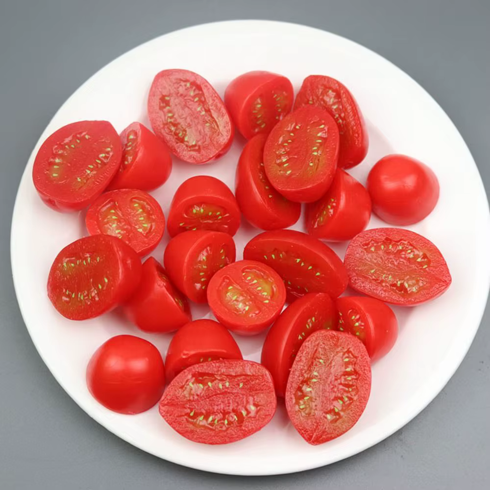 Légumes artificiels cerise tomate modèle alimentaire accessoires décoratifs faux réaliste Simulation fruits décor à la maison 10 pc/lot
