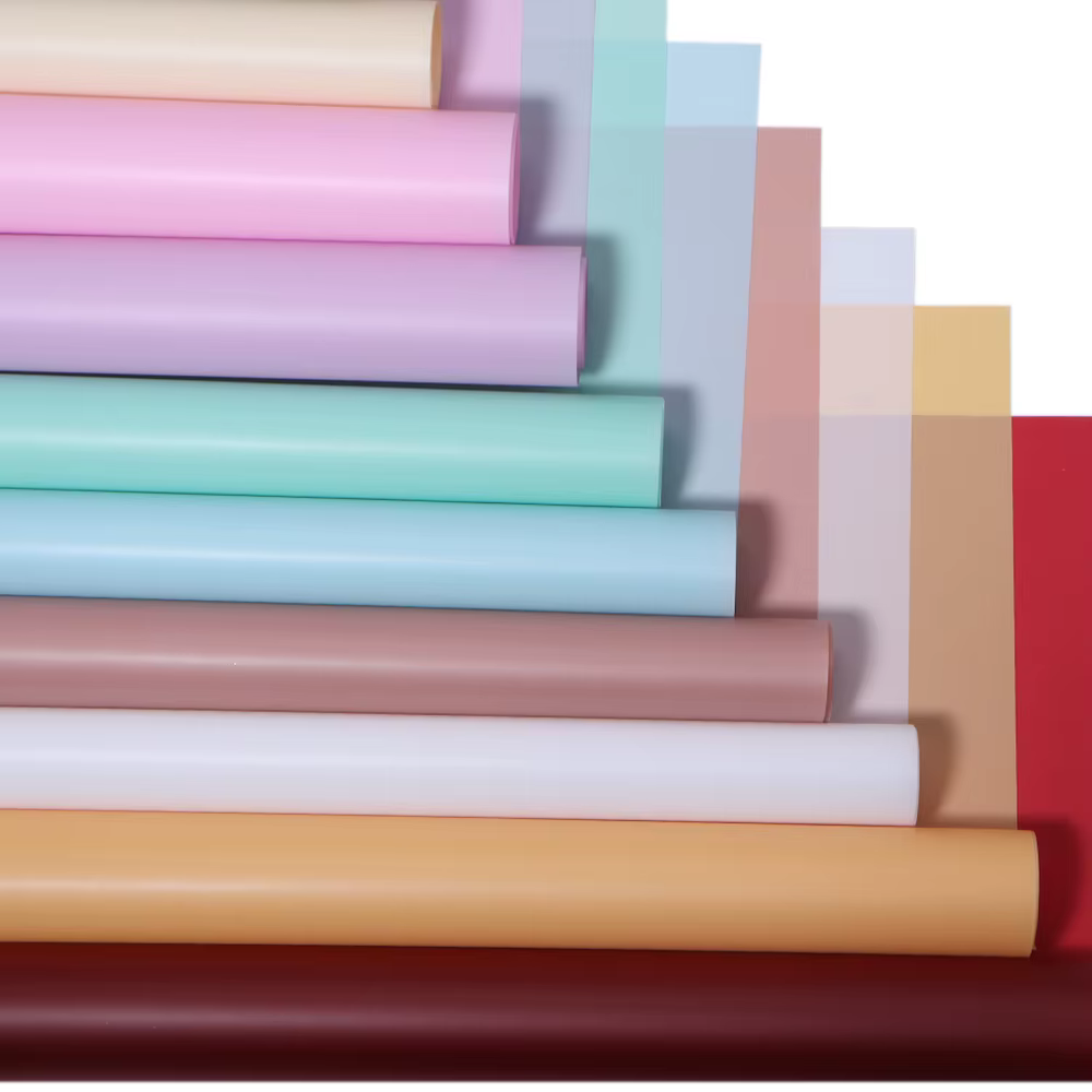 Papier d'emballage pour bouquets de fleurs